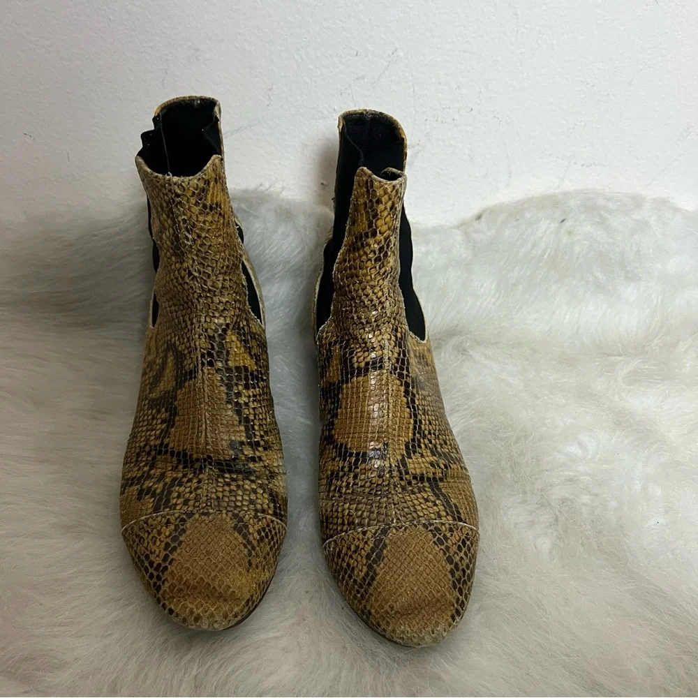 Isabel Marant Danae Snakeskin Embossed Boot